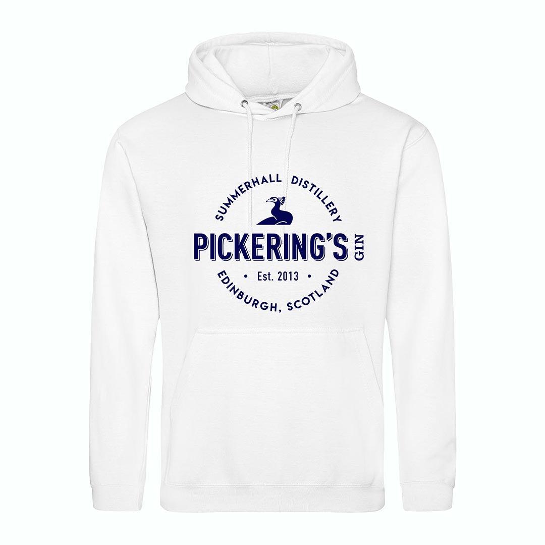 Unisex Hoodie: Arctic White - SummerhallDistillery