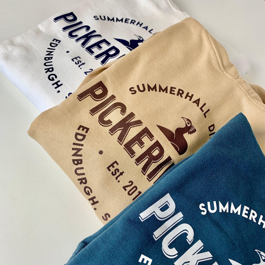 Unisex Hoodie: Arctic White - SummerhallDistillery