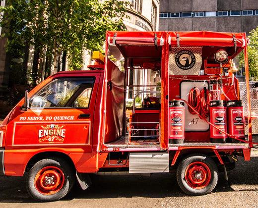 Pickering's Gin fire engine