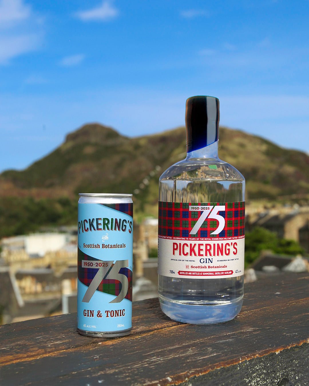 Limited Edition Pickering's Gin Bottle - SummerhallDistillery