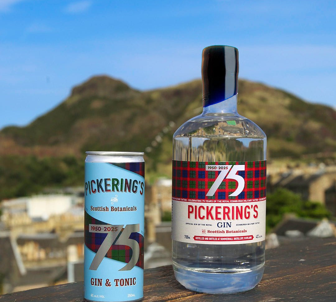 Limited Edition Pickering's Gin Bottle - SummerhallDistillery