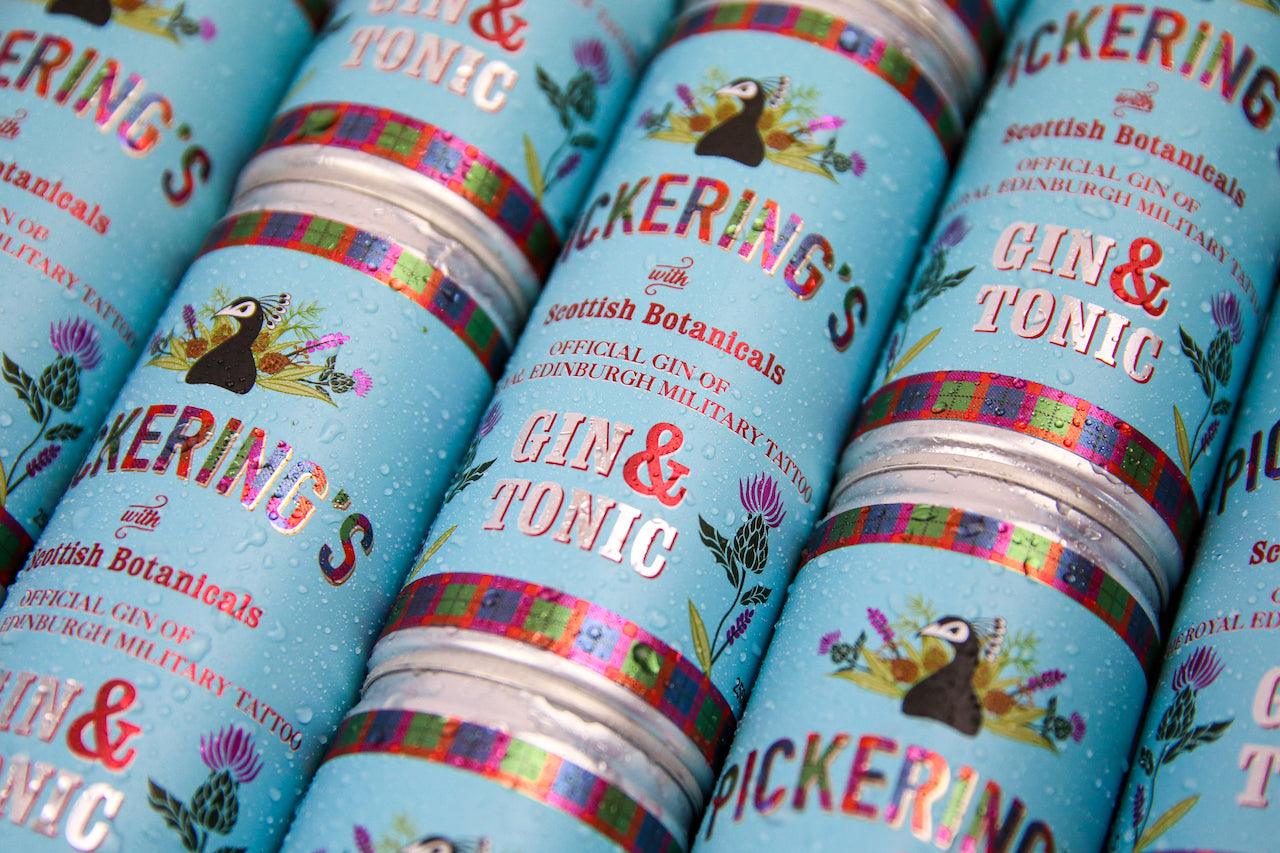 NEW Pickering's Gin & Tonic Can! - SummerhallDistillery