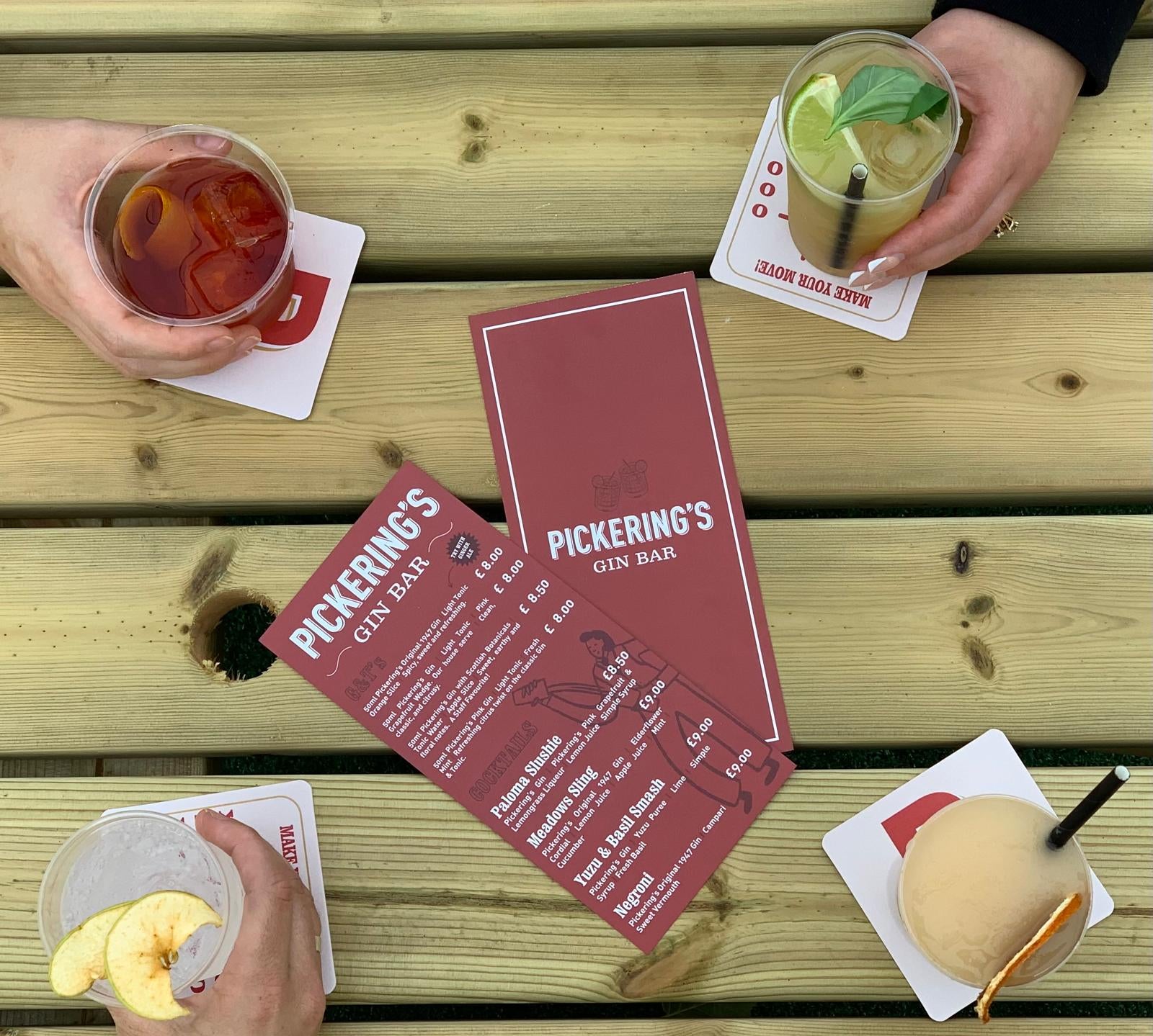 Pickering's Gin Bar at Summerhall Edinburgh Fringe - SummerhallDistillery