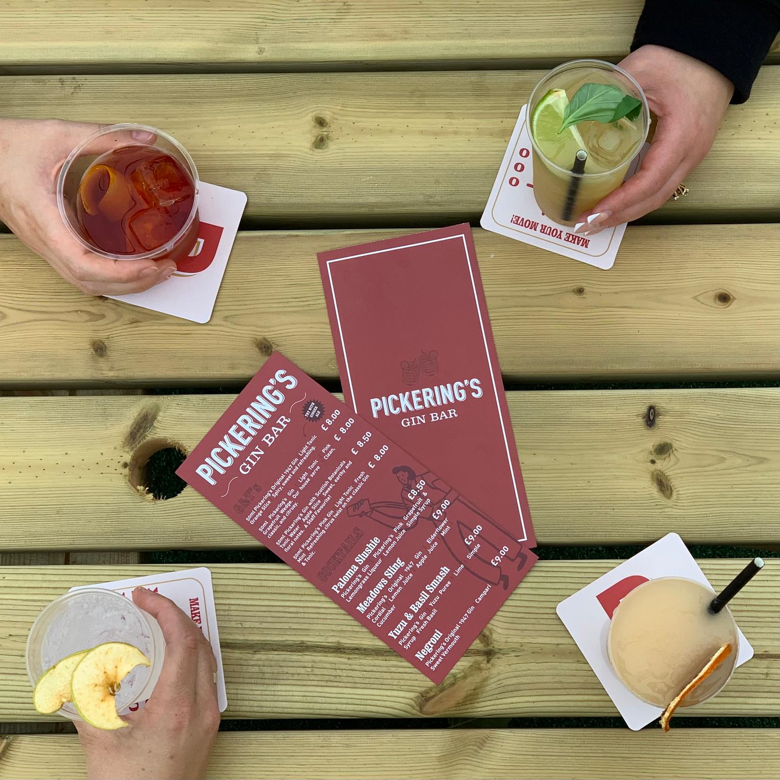 Pickering's Gin Bar at Summerhall Edinburgh Fringe - SummerhallDistillery