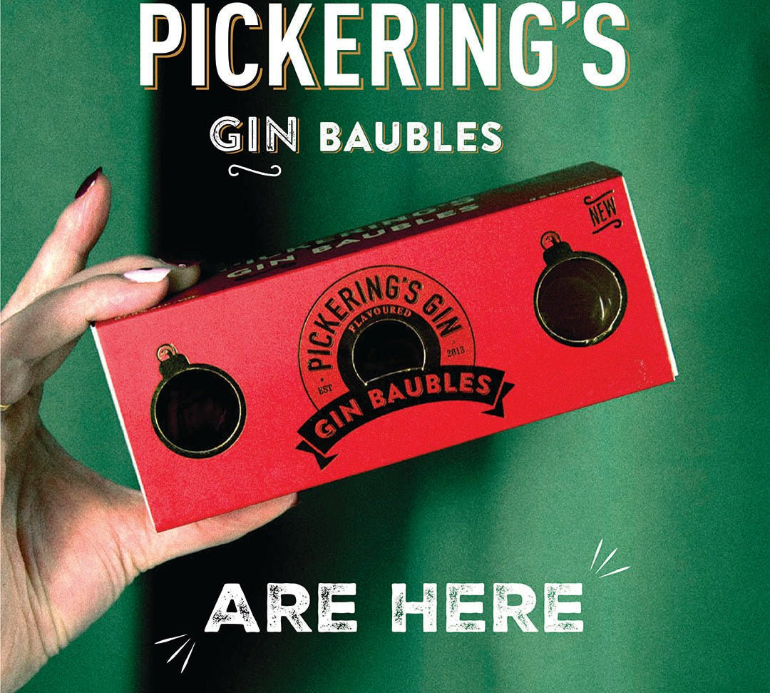 Pickering's Gin Baubles return for 2025 - SummerhallDistillery