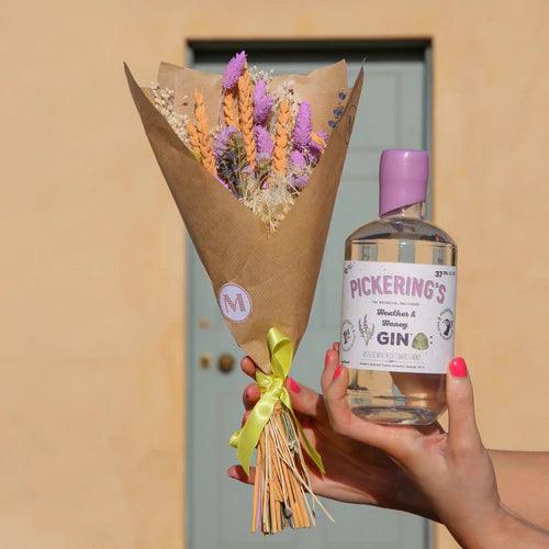 Pickering’s Gin create Heather & Honey Gin using real flowers & Scottish honey - SummerhallDistillery