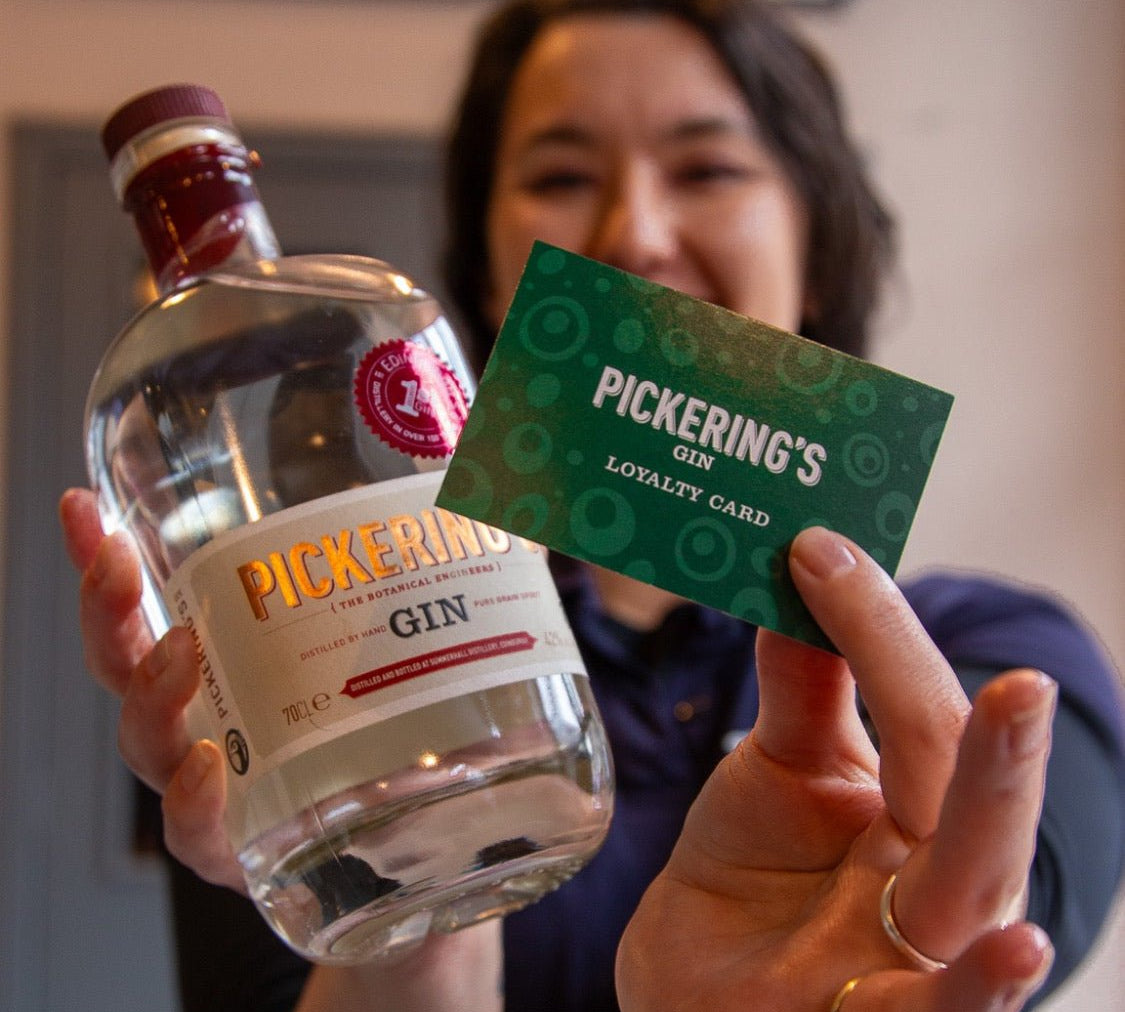 Pickering's Gin Loyalty System - SummerhallDistillery