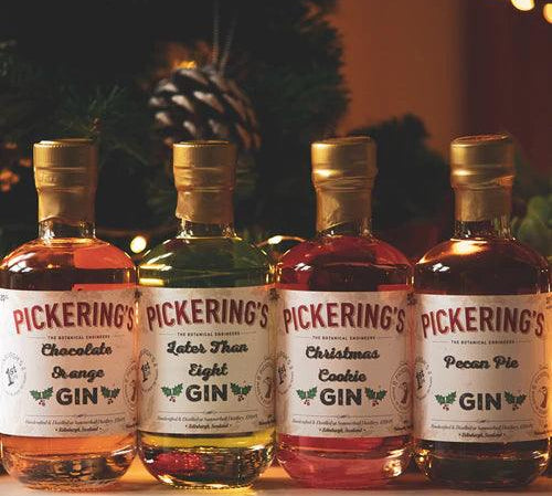 Pickering's Launch Four New Festive Gins - SummerhallDistillery