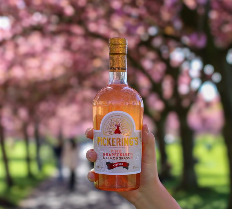 Pickering's Pink Grapefruit & Lemongrass Liqueur - SummerhallDistillery