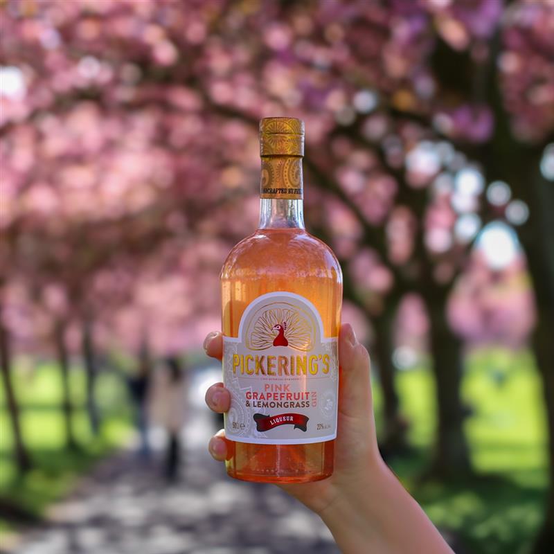 Pickering's Pink Grapefruit & Lemongrass Liqueur - SummerhallDistillery