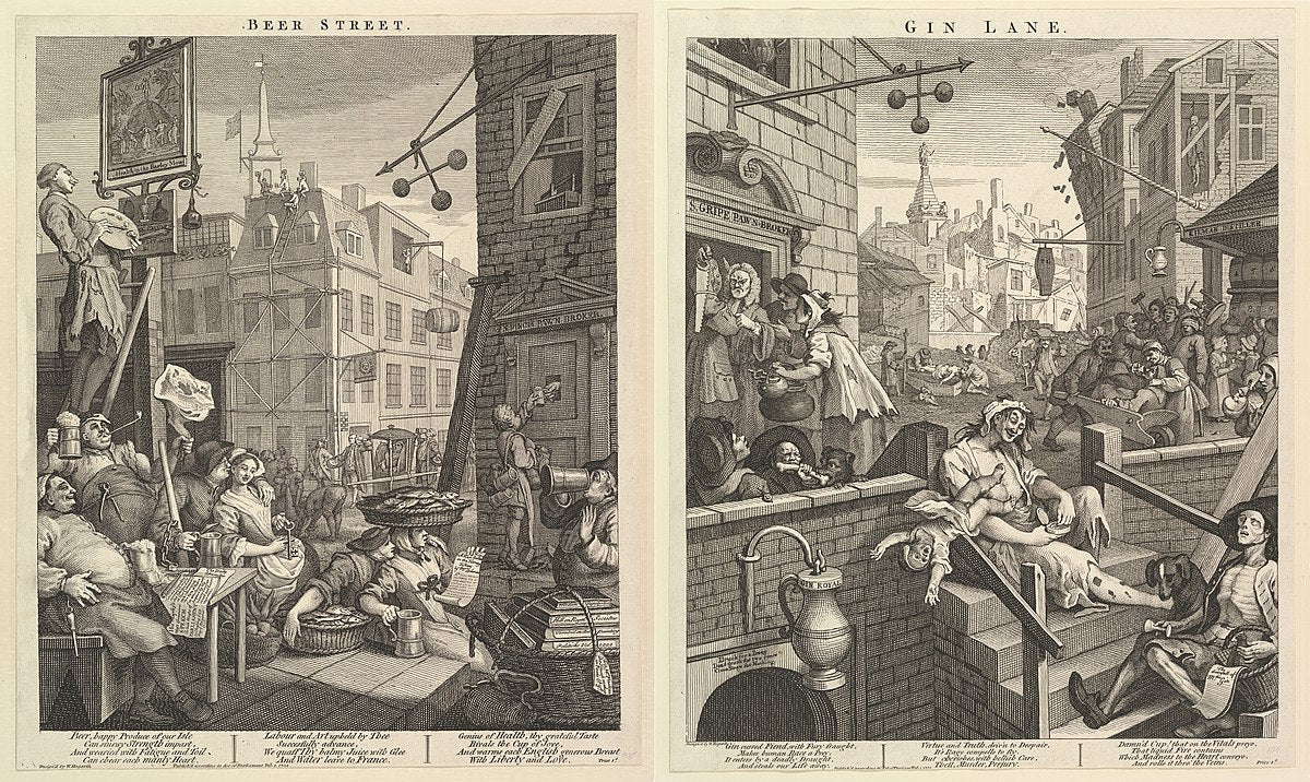 The Gin Craze: When Gin Caused Riots, Madness and Mayhem in the Streets of London - SummerhallDistillery