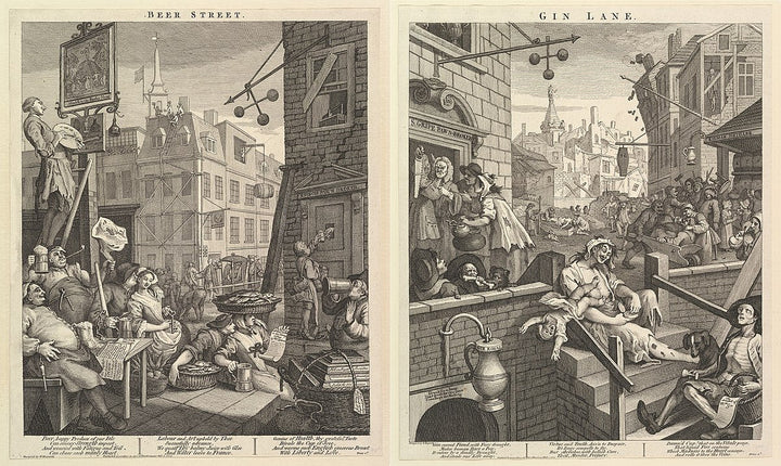 The Gin Craze: When Gin Caused Riots, Madness and Mayhem in the Streets of London - SummerhallDistillery
