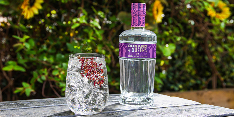 Bottle of 4 Queens Anne Gin with Gin &amp; Tonic