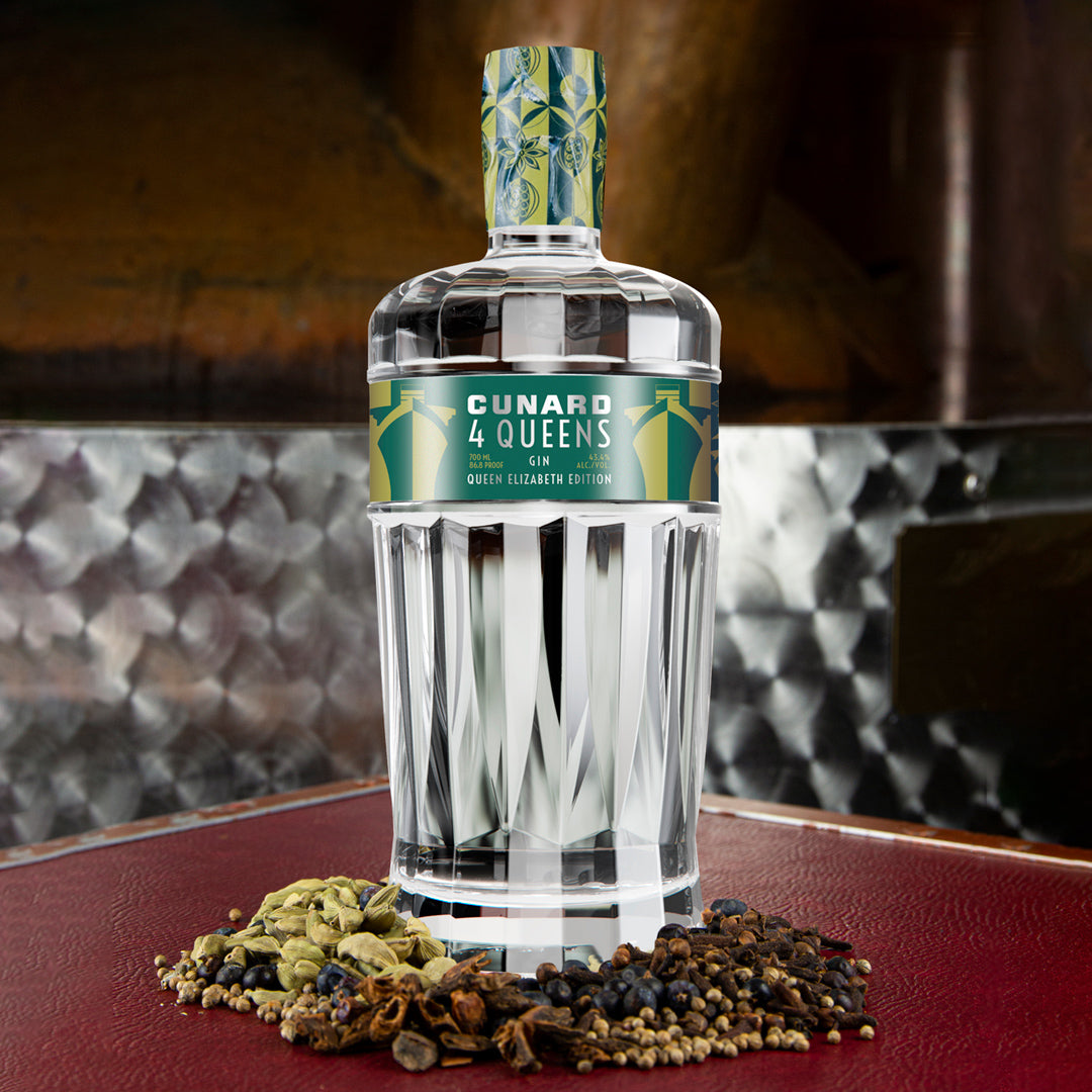 Cunard 4 Queen Gin - Queen Elizabeth