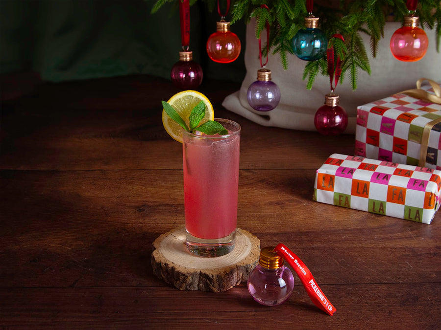 Winter Berry Tom Collins