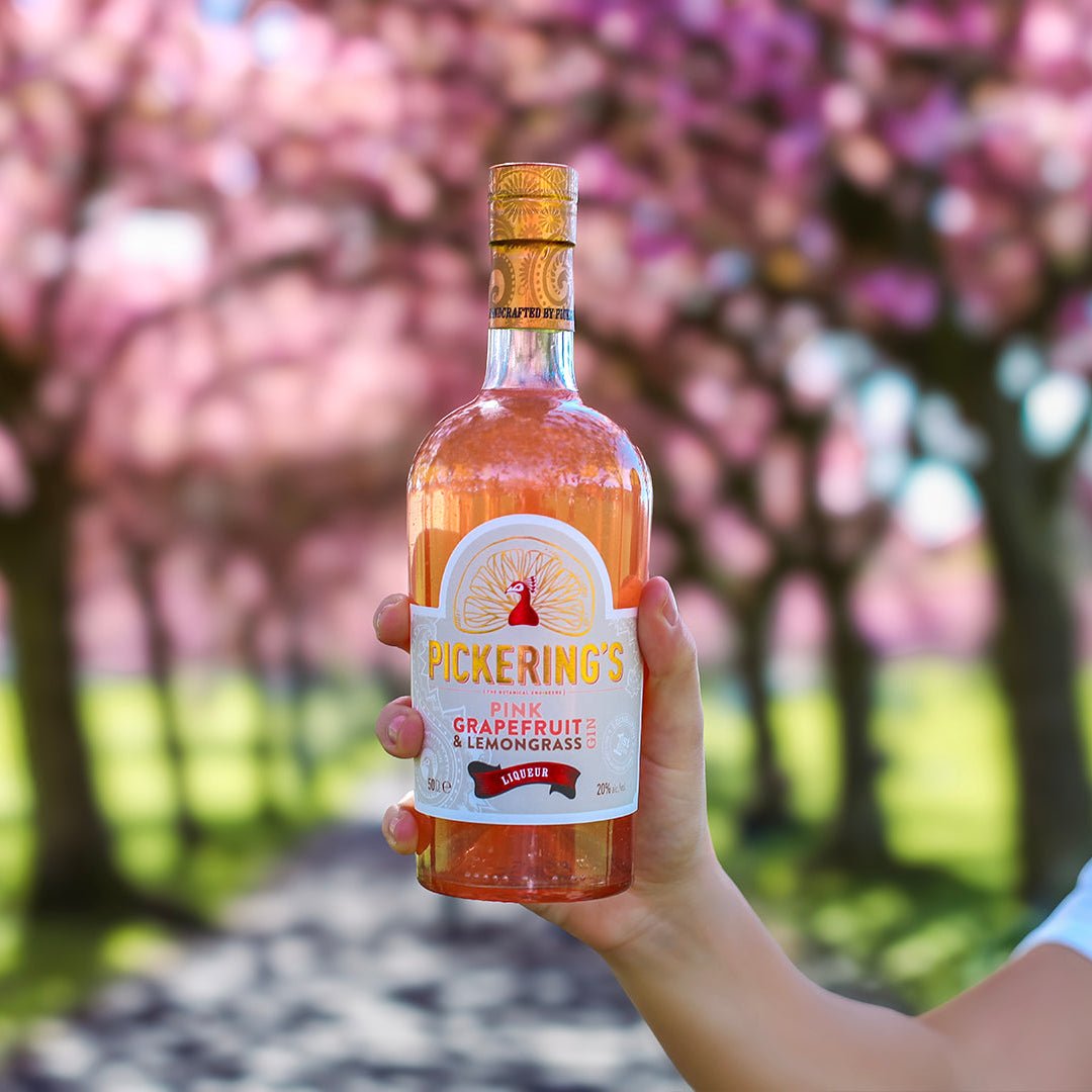 Pickering's Pink Grapefruit & Lemongrass Gin Liqueur - SummerhallDistillery