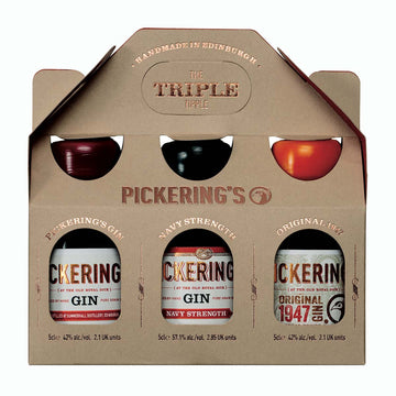 Pickering's Gin Triple Tipple Gift Pack
