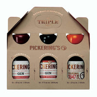 Pickering's Gin Triple Tipple Gift Pack - SummerhallDistillery