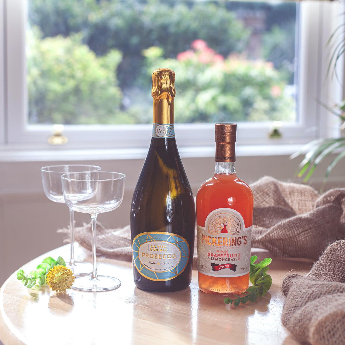 Pickering's Pink Grapefruit & Lemongrass Gin Liqueur - SummerhallDistillery