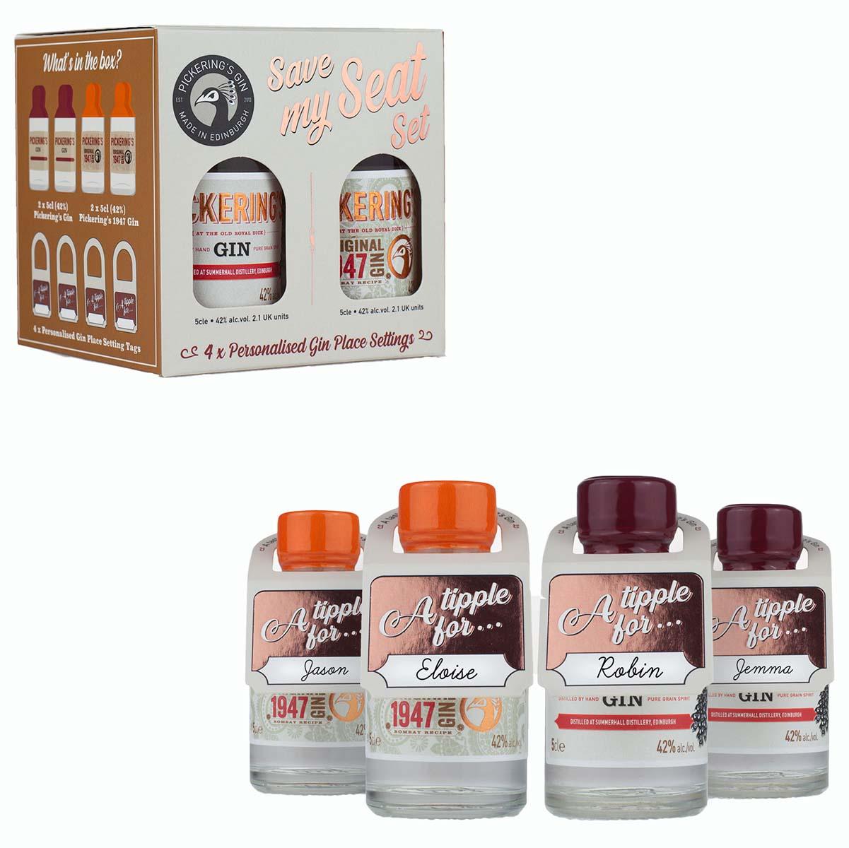 Pickering's Save My Seat Set - SummerhallDistillery